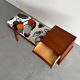 Scandinavian Mid Century Gossip Bench