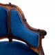A late 19th-century French bergère armchair. After renovation.