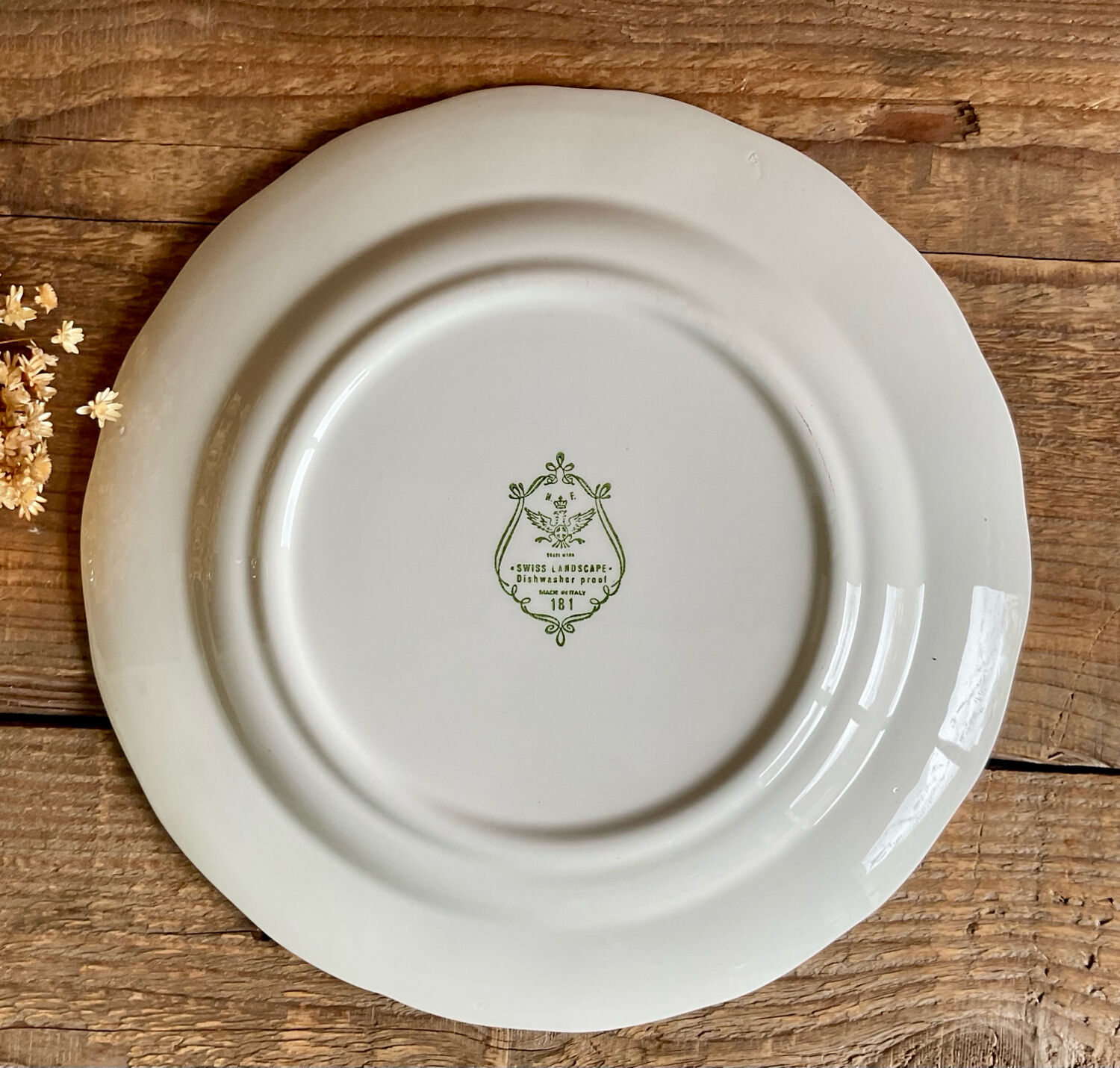 5 plates N Fontabesso Italy