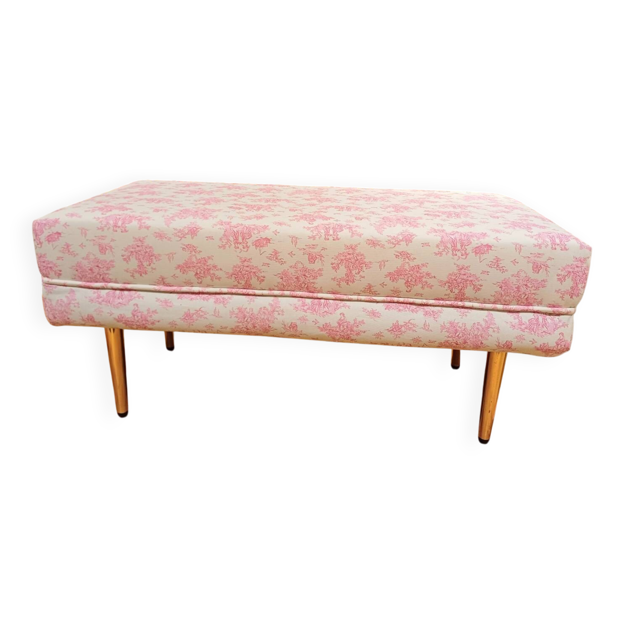 Toile de Jouy chaise longue