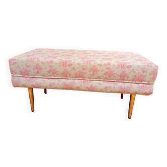 Toile de Jouy chaise longue