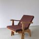 2 carved pine lounge chairs | Scandinavia | 1970s