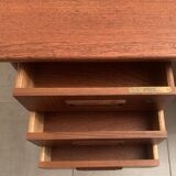 Bureau danois vintage en teck par Gunnar Nielsen Tibergaard, 1960