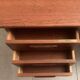 Vintage Danish teak desk by Gunnar Nielsen Tibergaard, 1960