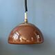 Vintage Cosack Leuchten Plexiglass Brown - Orange Pendant Lamp