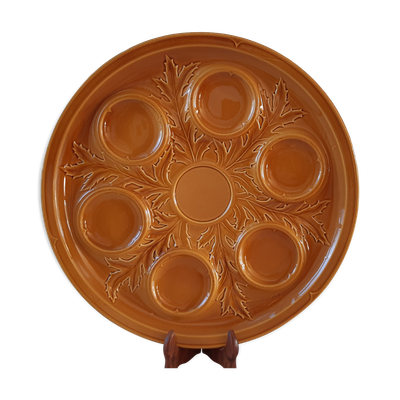 Plat à artichauds Salins années 50-60