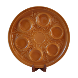 Large dish with artichokes Salins years 50-60