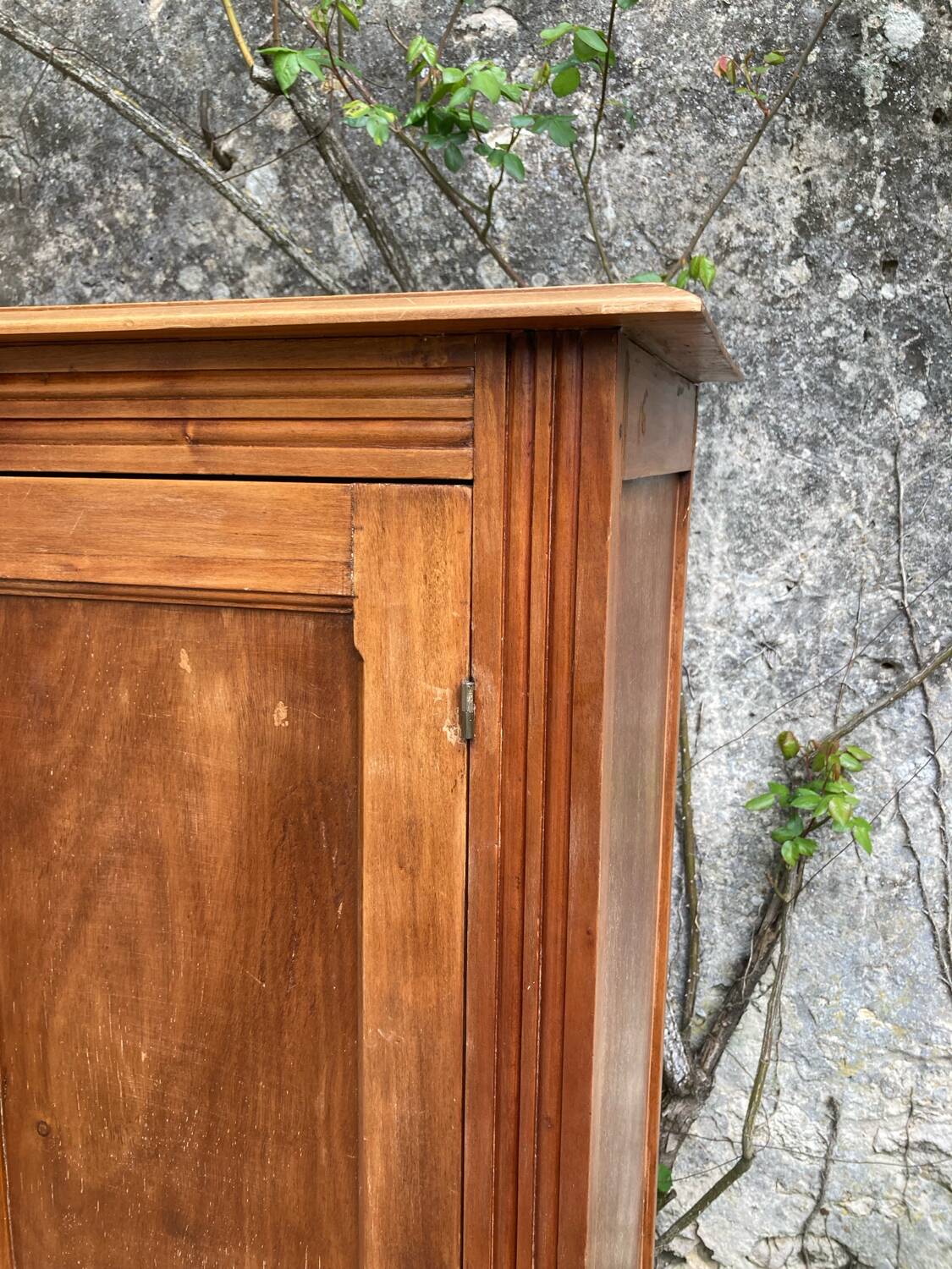 Small antique wardrobe in Art Deco style