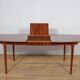 Mid-Century Oval Extendable Teak Dining Table from McIntosh, United Knigdom