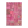 Handwoven turkish contemporary 208 cm x 314 cm pink patchwork carpet