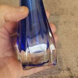 Crystal vase J.G. Durand