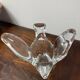 Vide poche hirondelle en cristal