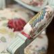 Louis XVI medallion armchair – traditional upholstery