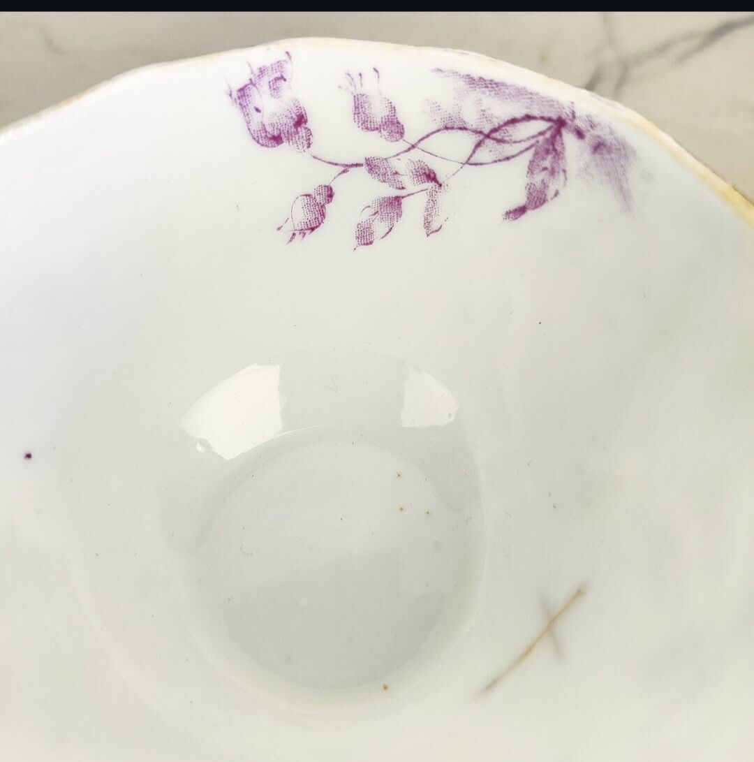 Two English porcelain cups
