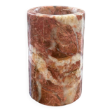 Pink marble vase