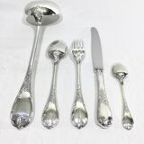 Christofle – 49-piece cutlery set Marly model
