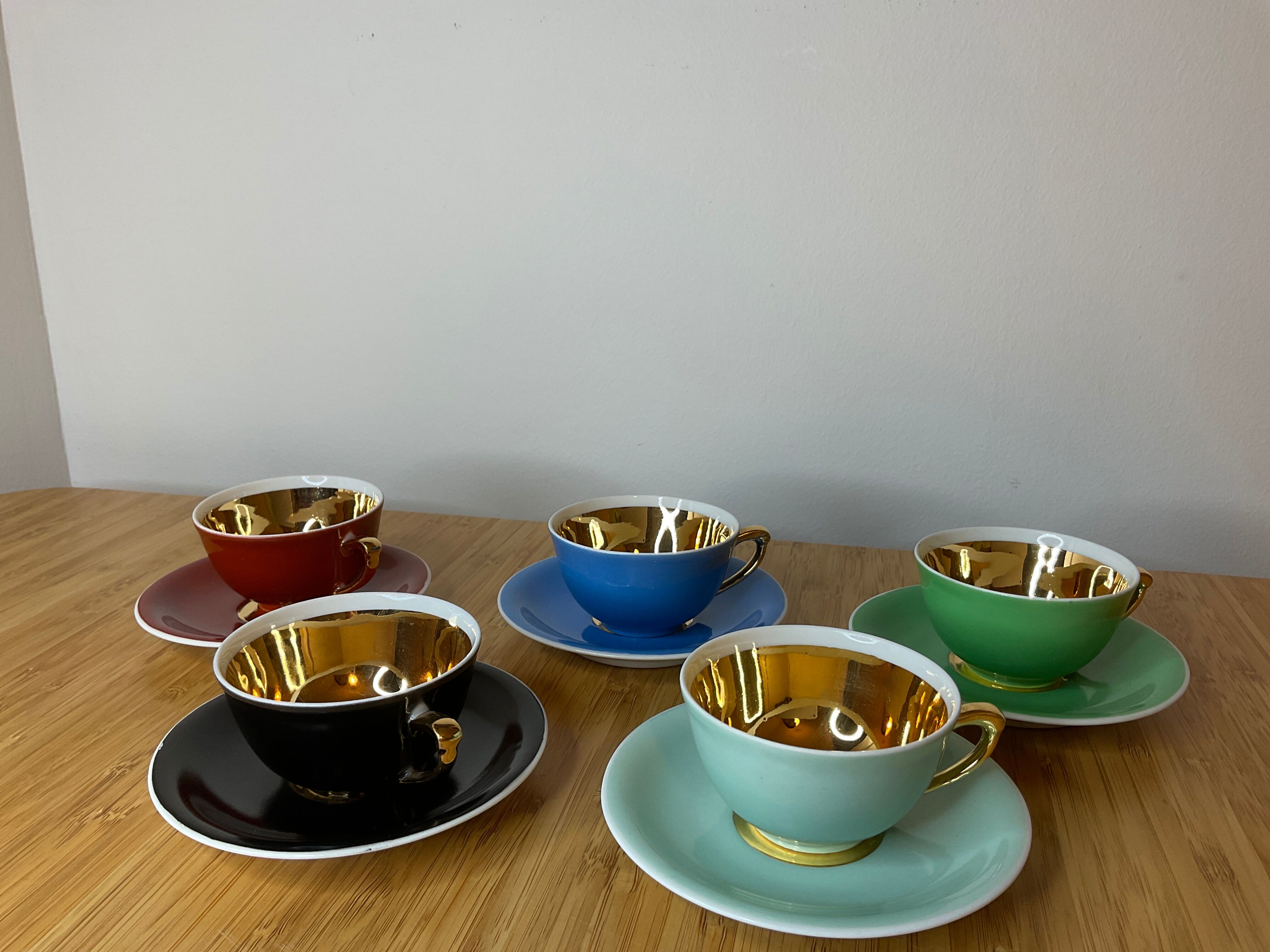 Coffee service in real Limoges porcelain, GBA, Gérard Duffreisseix and abbot