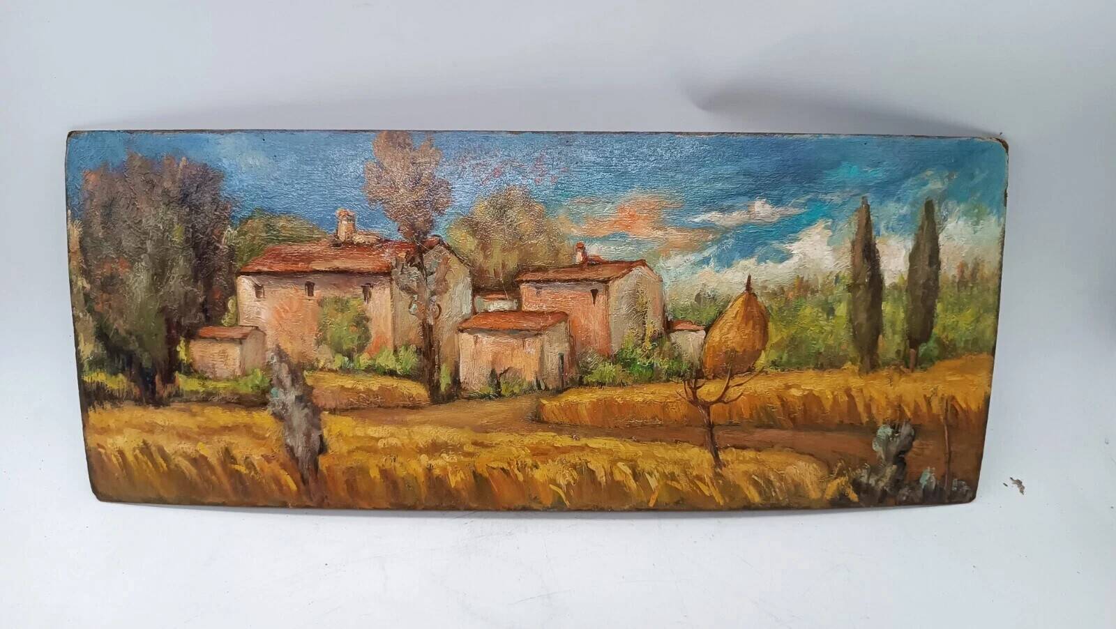20th century Tuscan landscape painting