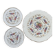 Presentation platters in artistic ceramic from the brand Cernanord Fr.