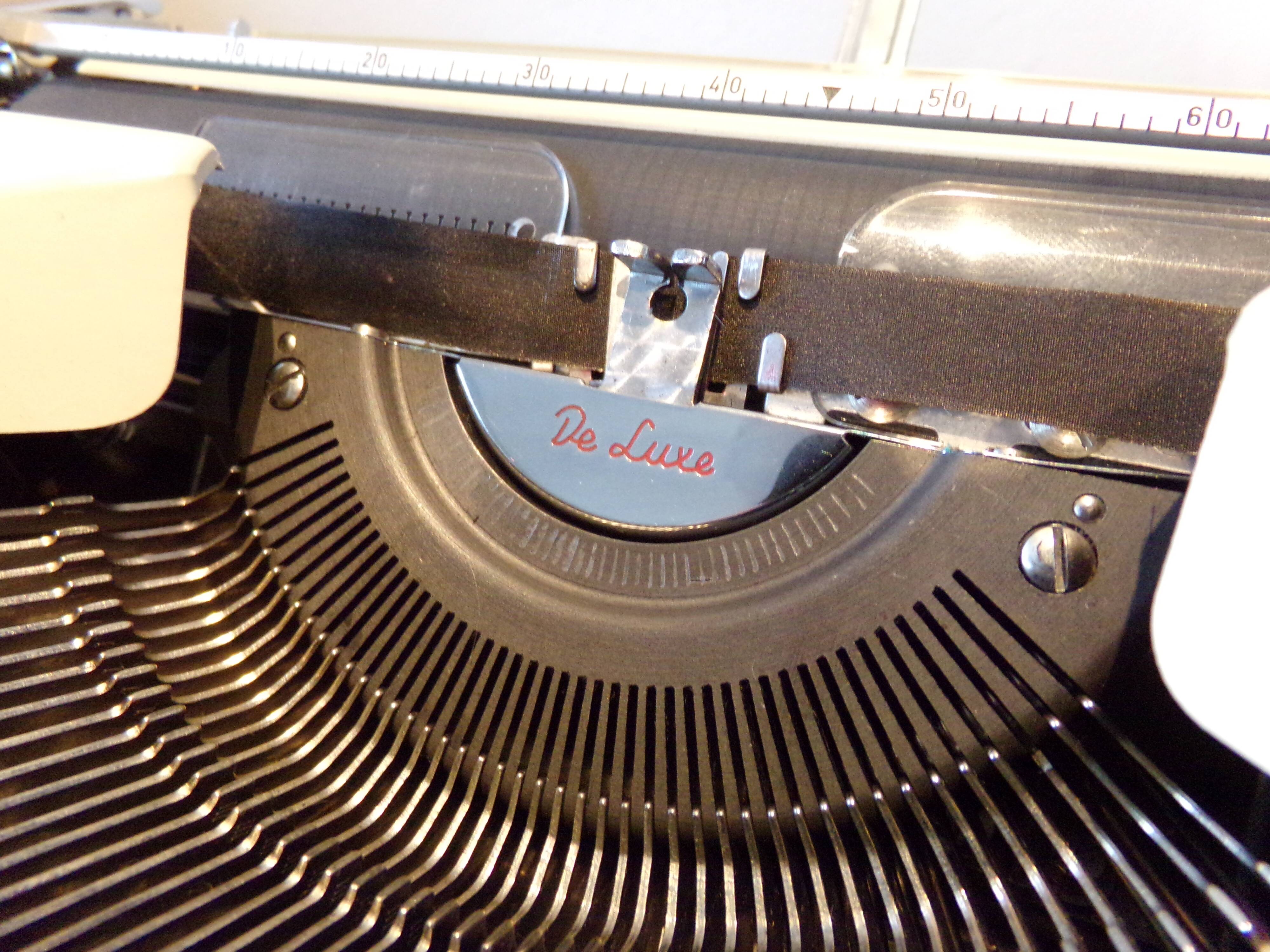 Olympia sf portable luxury typewriter with bag