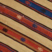 Handmade Wool Kilim Runner Rug, 70x258Cm