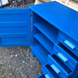 Buffet René Gabriel 1950 oak reconstruction