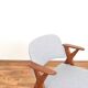 Chaise de salle à manger en chêne suédois du milieu du siècle de Broderna Johansson, années 1960.