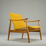 Mid-Century Danish Easy Chairs Model 138 by Finn Juhl for France & Søn, 19