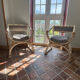 Pair of Curule armchairs