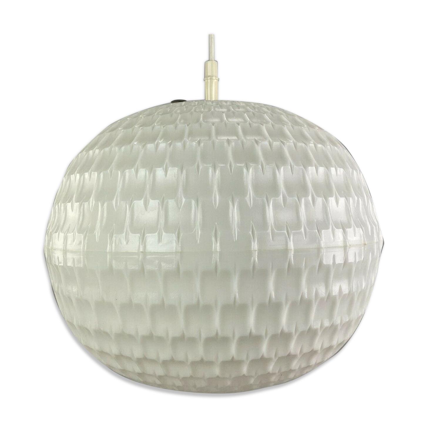 60s 70s Erco lamp light honeycomb ceiling lamp plastic space age design