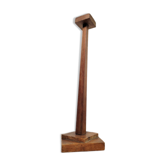 Wooden hat holder