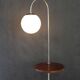 1970s Glass Chandelier , Czechoslovakia