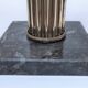 Lamp foot column brass marble neo classic vintage