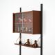 Teak wall unit PS System, Danish design, 1960s, manufactured by Randers Møb