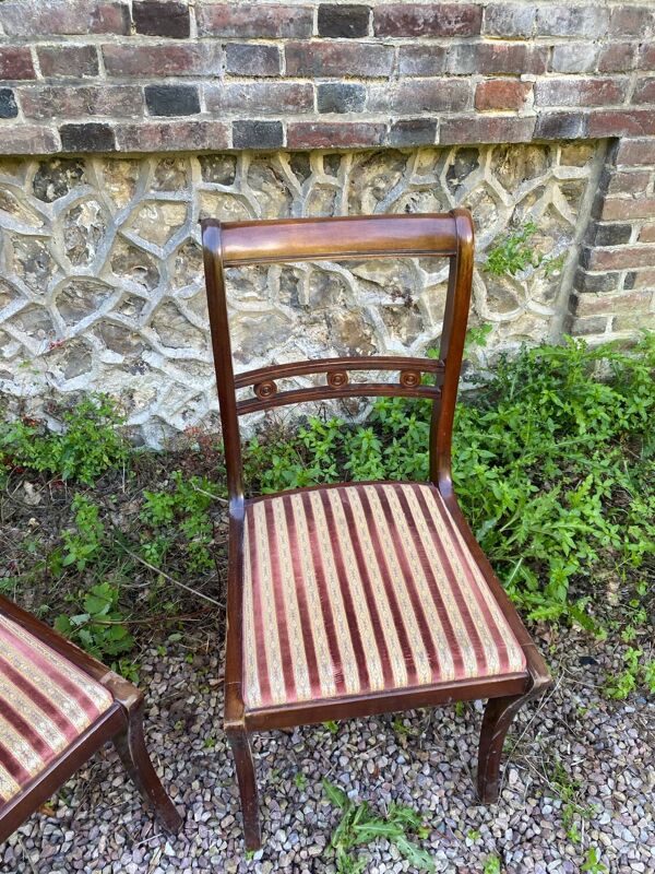 Paire de chaise style Regence