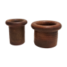 Two mobach vases
