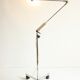 Vintage adjustable chrome medical precision light by Derungs Licht, Switzerland 1980s.
