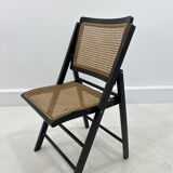 Chaise en rotin, années 1970