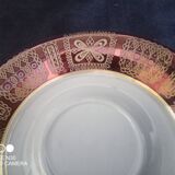 German Waldershof Bavaria porcelain coffee service, handmade decoration in 22 Carat gold