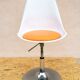 Chaise pivotante vintage pied tulipe orange