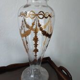 Baccarat montjoy crystal vase