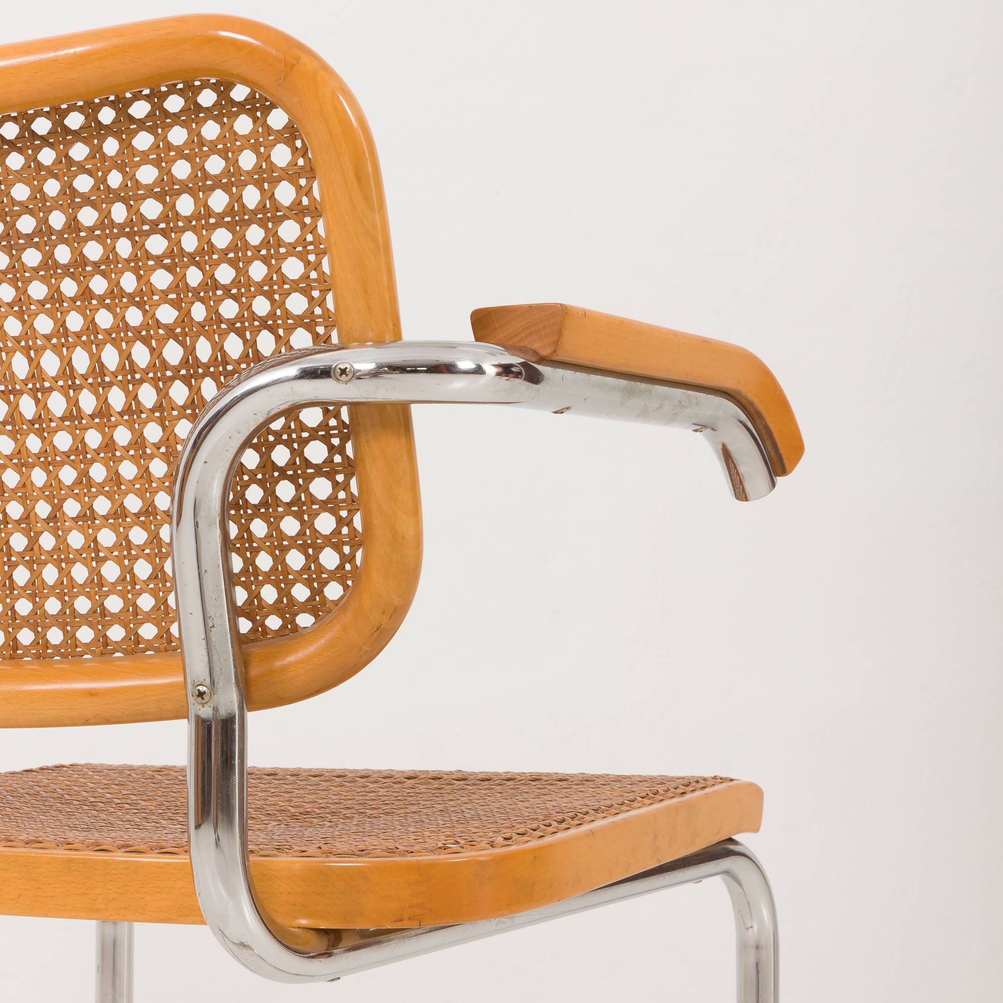 Original Gavina Cesca chair by Marcel Breuer, Bologna, Italy 1960s