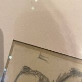 Drawing portrait of two men