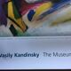 Poster "Vasily Kandinsky" Museum of Modern Art New York 2003