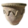Pot vase en terre cuite ancien 19ème