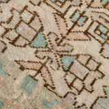 1x3 Oriental Vintage Door Mat Rug, 38x94Cm