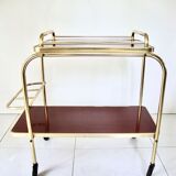 Vintage dessert with serving tray