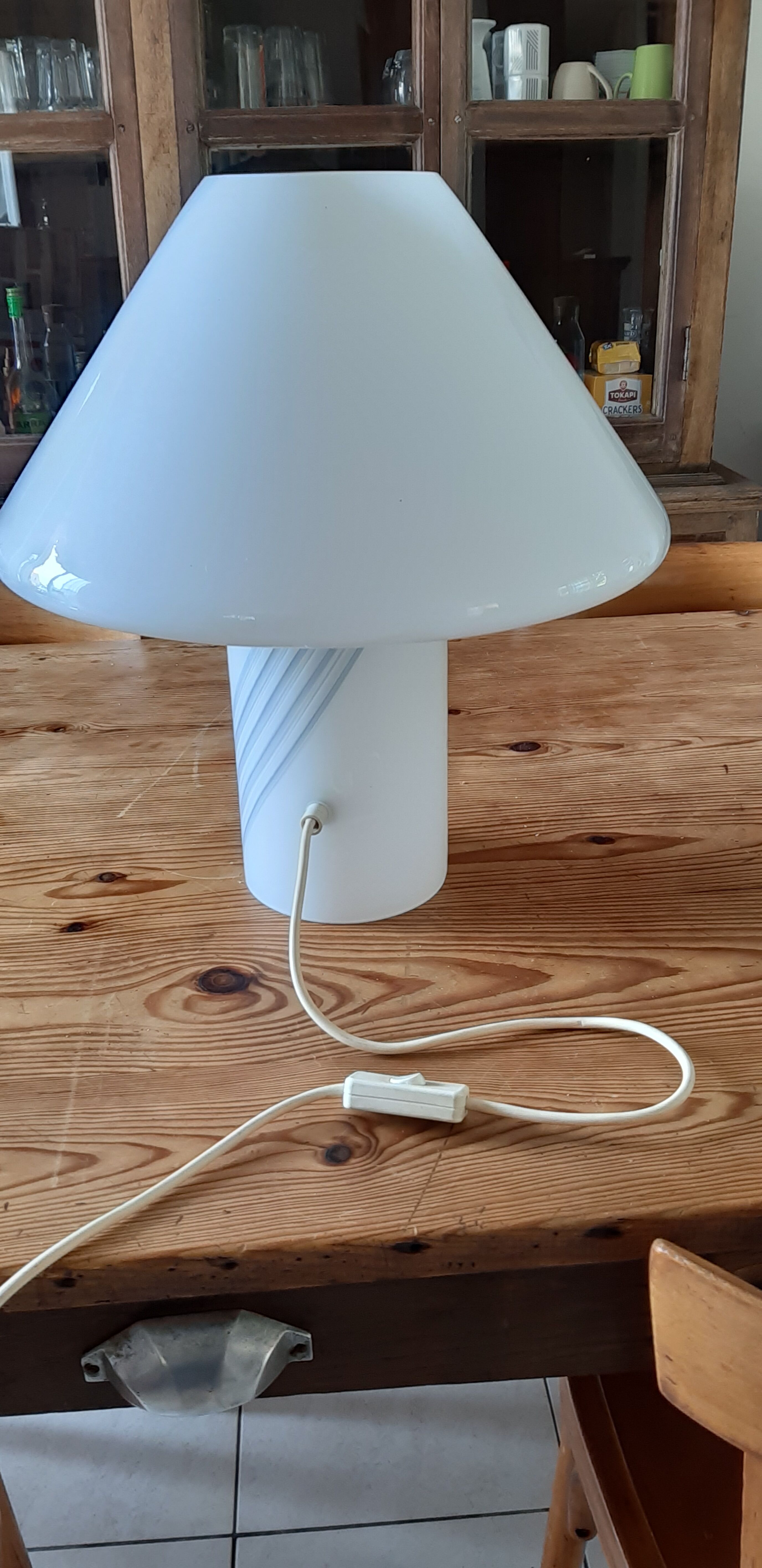 Lampe vintage italien des années 70
