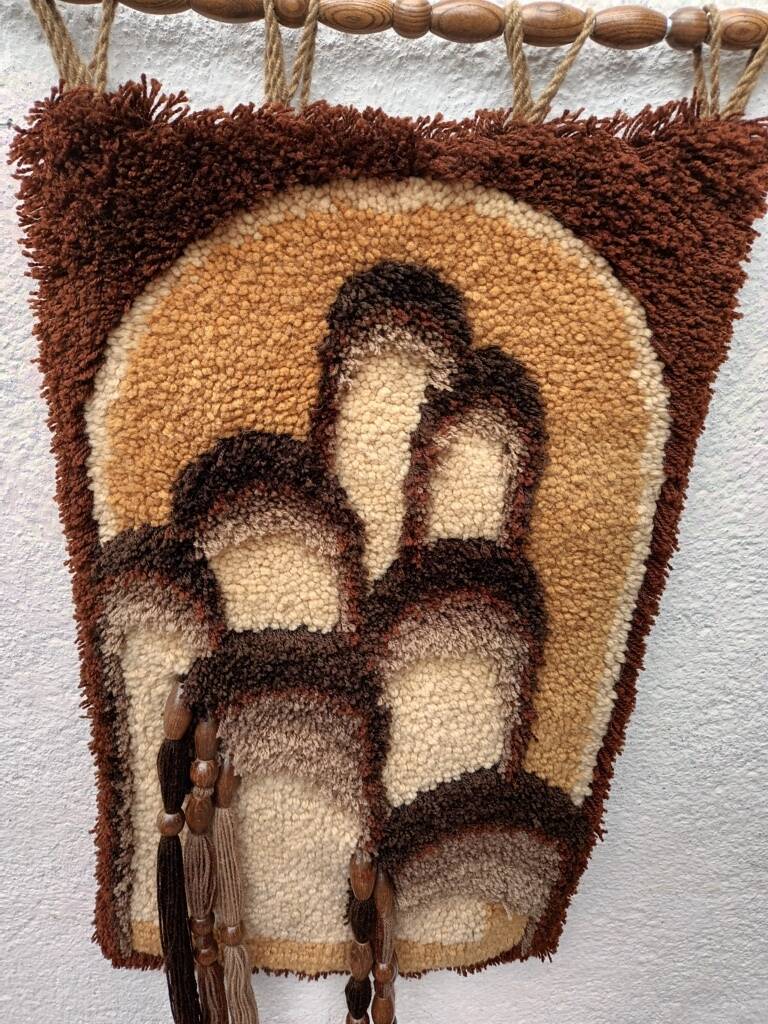 Wool tapestry 70s