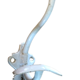Enamelled cast iron hook